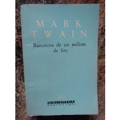 Mark Twain - Bancnota de un milion de lire