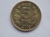5 RUPEES 2009 INDIA