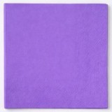 Servetele de masa mov, 2 straturi, 33x33cm, 20 buc, CMCLASS