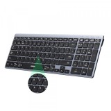 Tastatura Wireless UGREEN K552 (75163), BT / Wi-Fi, Neagra