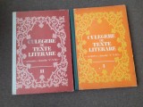 CULEGERE DE TEXTE LITERARE (2 volume) CARTONATE, Polirom