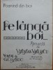 Partitura romantei lui Vespasian Vasilescu : Pocnind din bici, versuri G. Cosbuc