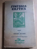 SIMFONIA RUSTICA SONETE DE GRIGORE BUGARIN 1935