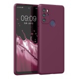 Husa pentru Motorola Moto G60s, Silicon, Violet, 56240.187, kwmobile, Carcasa