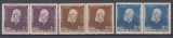 ROMANIA 1942 LP 147 TITU MAIORESCU PERECHE SERII MNH, Nestampilat