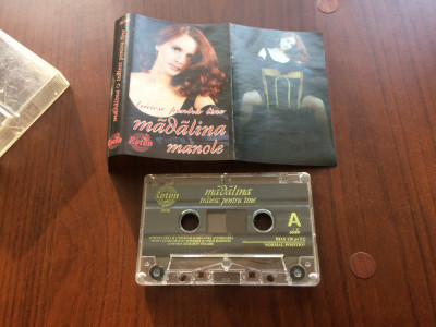 madalina manole traiesc pentru tine caseta audio muzica usoara pop roton 1996 foto