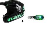 Cumpara ieftin Casca Moto Atv Cross Enduro Downhill + Ochelari 100% ,marimi disponibile L,XL si XXL