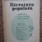 LITERATURA POPULARA DE M. EMINESCU , 1977