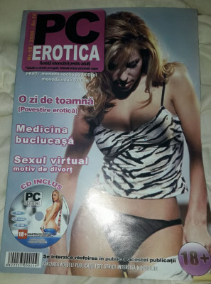 revista interactiva pentru adulti 2005,PC EROTICA,revista de colectie,T.GRATUIT foto