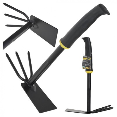 Sapa de gradina 2 in 1 cu gheare, 28 cm, Geko G72044 foto