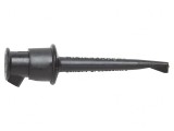 Clips de măsurare cu c&acirc;rlig negru 5A 60VDC 2,29mm