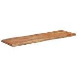 Cumpara ieftin Blat masa 110x40x2,5 cm dreptunghiular lemn acacia margine vie