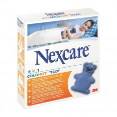 Compresă cu gel terapie caldă, in formă de ursuleț - Coldhot, +3 luni, Nexcare