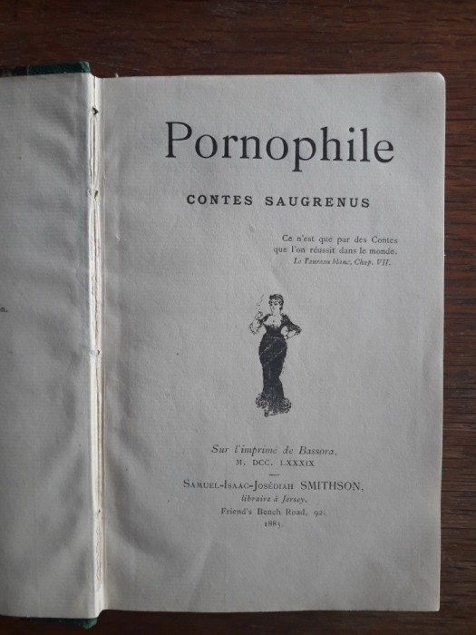 Pornophile - Contes Saugrenus 1885 (Erotica) / R3P2F