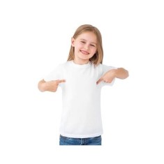 Tricouri unisex pentru copii personalizate la cerere, alb - Alb - 5/6 ani