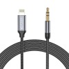 Cablu auxiliar audio Tech-Protect lightning - jack 3.5mm 1 m