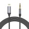 Cablu auxiliar audio Tech-Protect lightning - jack 3.5mm 1 m