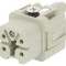 Conector HDC inserturi contact mamă 5 PIN 10A
