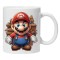 Cana alba personalizata &quot;Super Mario&quot;, INOVATIX&reg;️. 330ml
