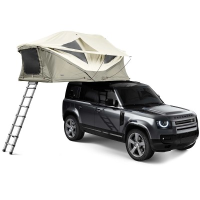Cort auto cu prindere pe plafon, Thule, Approach M, pentru 2-3 persoane, Gri Pelican foto