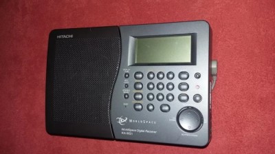 RADIO HITACHI KH-WS1 WORLDSPACE WS FM MW SW1 SW2 DIGITAL RECEIVER, IMPECABIL ! foto