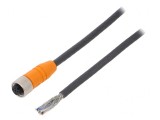 Cablu de Conectare M12 PIN 5 Drept 5m Mufă 60VAC 4A
