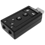 Card sunet USB 2ch 7.1 virtual CM108