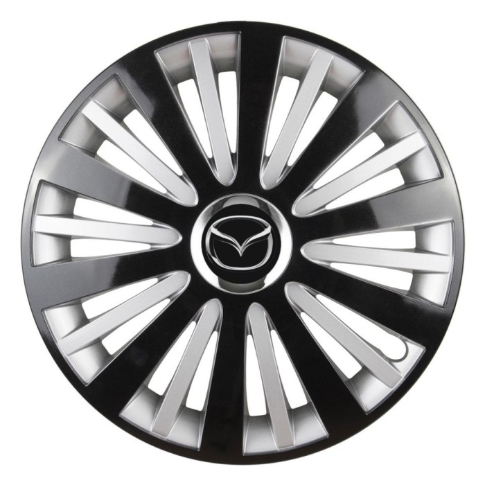 Set 4 Capace Roti, potrivite jantelor de R15, pentru Mazda, model falcon dual