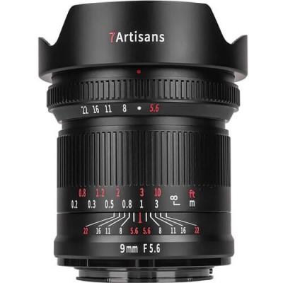 Obiectiv Manual 7Artisans 9mm F5.6 Full Frame Ultra Wide foto