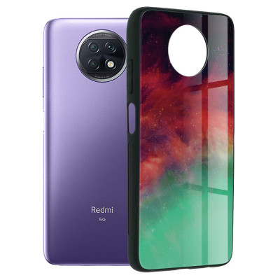 Husa telefon Xiaomi Redmi Note 9T 5G - Techsuit Glaze Series - Fiery Ocean foto