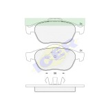 Set placute frana fata Icer Spania, Renault Espace 4 2002-2015; Grand Scenic, Laguna 2, 2001-2007; Vel Satis 2002-; punte fata,