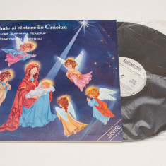 Corul de copii Carmina Tenera – Colinde De Crăciun - disc vinil LP NOU