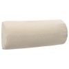 Tetiera sezlong crem 40cm vidaXL textilena, perna confortabila cu banda adeziva