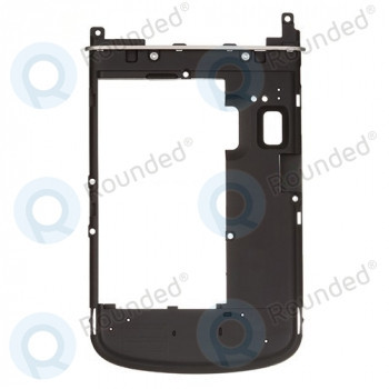 Capacul Blackberry Q10 din spate, carcasa din spate negru foto