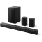 Soundbar LG S60TR, 5.1, 440 W, Subwoofer Wireless, Negru