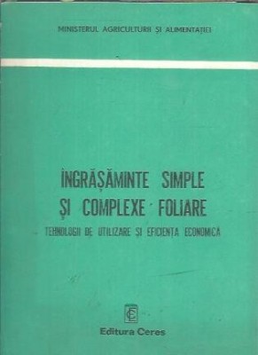 Ingrasaminte simple si complexe foliare foto