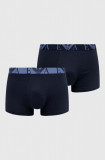 Cumpara ieftin Emporio Armani Underwear boxeri 3-pack barbati, culoarea albastru marin