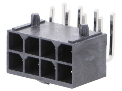 Soclu cablu-placă Mega-Fit 5,7mm 8 pini 23A foto