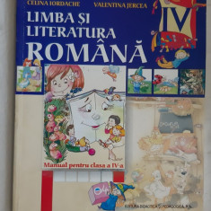 LIMBA SI LITERATURA ROMANA CLASA A IV A IORDACHE , JERCEA