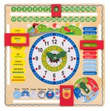 Tablita Calendarul naturii din lemn cu 6 activitati SMARTIC&reg;