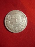 Moneda 1 Koroana 1915 Franz Josef Ungaria,argint ,cal.F. Buna