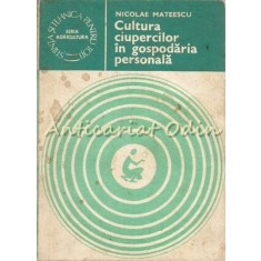 Cultura Ciupercilor In Gospodaria Personala - Nicolae Mateescu