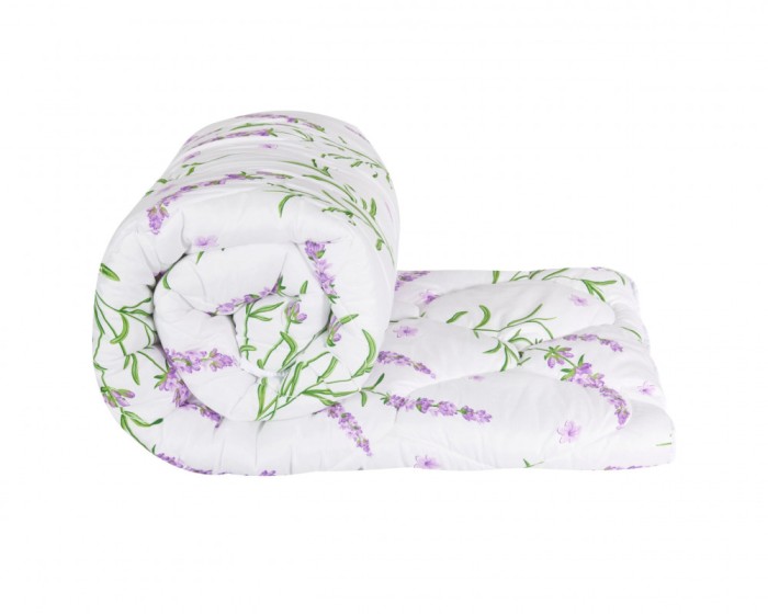 Pilota matlasata Lavanda Confort Somnart, 140x200 cm, 350 g, microfibra, iarna Relax KipRoom