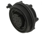 Conector circular soclu mamă 12 pini IP68 Buccaneer&reg;