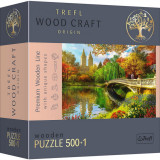 Cumpara ieftin Puzzle Trefl din Lemn 500+1 Piese - Central Park New York