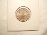 1 LEU 1924 VARIANTA FULGER / UNC RARRE