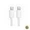 Cablu Date si Incarcare USB-C - USB-C Huawei 66W 1.8m Alb 04071375