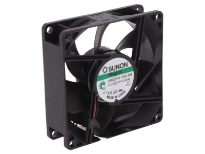 Ventilator DC Axial 12V 80x80x25mm 40,39m3/h 20,4dBA foto