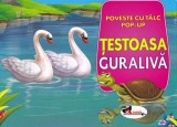Testoasa guraliva: Poveste cu talc. Pop-up - Editura Aramis