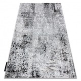 Covor DE LUXE modern 2081 ornament vintage - structural cremă / gri, 240x340 cm